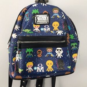 Loungefly X Star Wars Chibi Mini Backpack Baby Star Wars